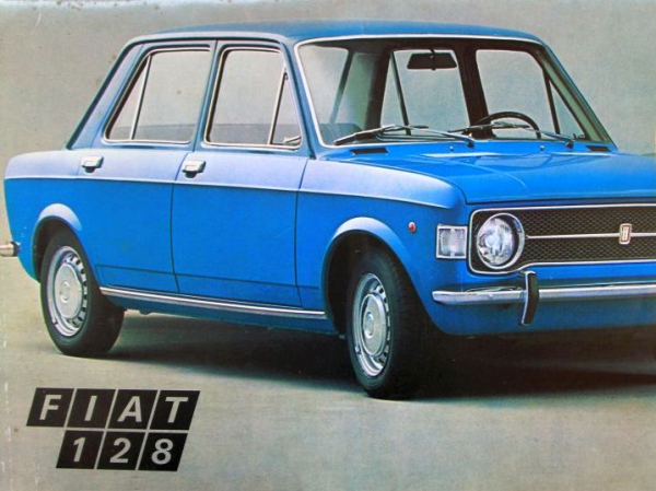 Fiat 128 Modelprogram 1969 Carbrochure (10374)